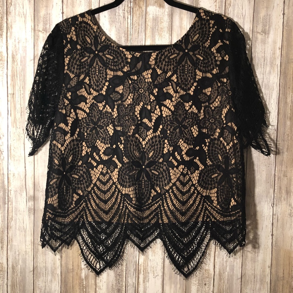 NWOT Express Lace Top